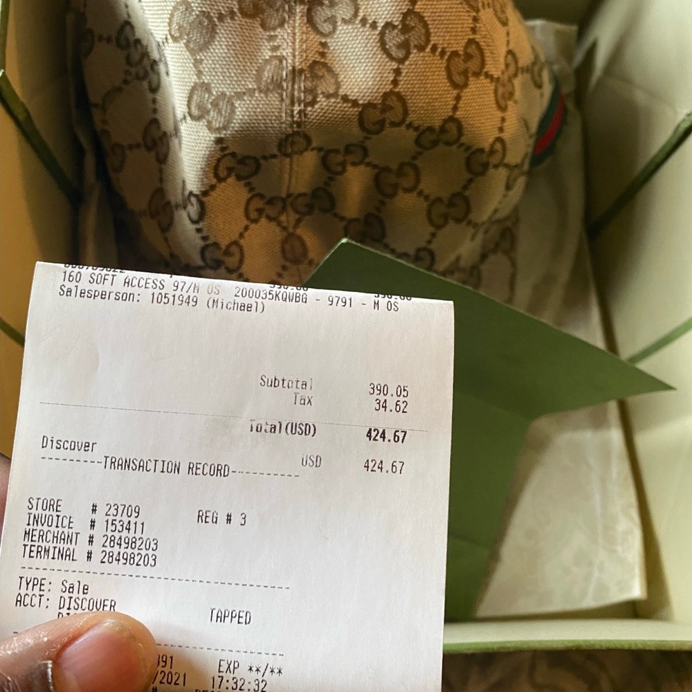 Gucci cap authentic - Picture 2 of 3